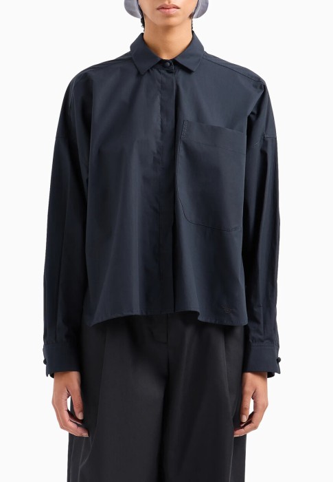 рубашка  из италии вид сбоку