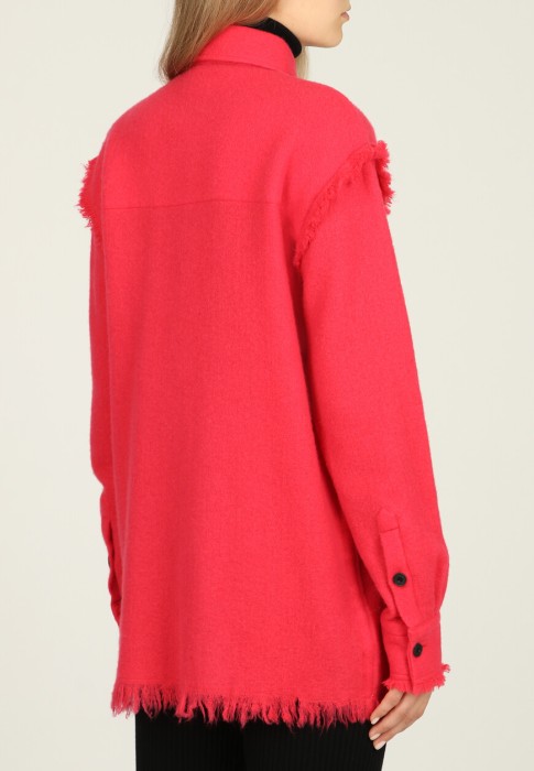 рубашка  из италии вид сбоку