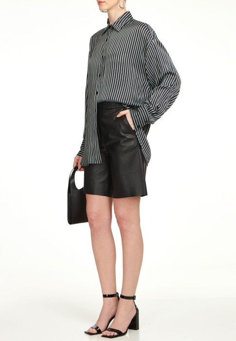 рубашка  от бренда ermanno firenze вид слева