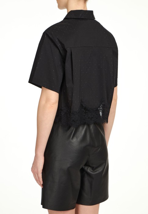 рубашка  из италии вид сбоку