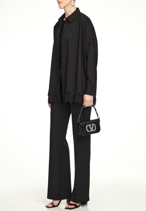 рубашка  от бренда ermanno firenze вид слева