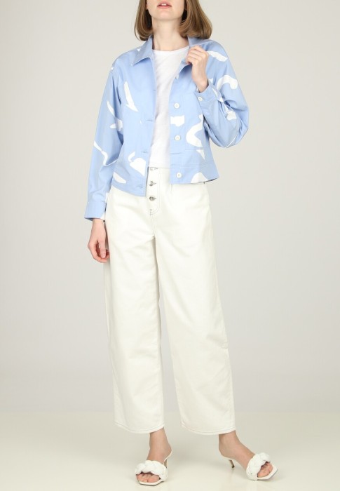 рубашка  из италии вид сбоку