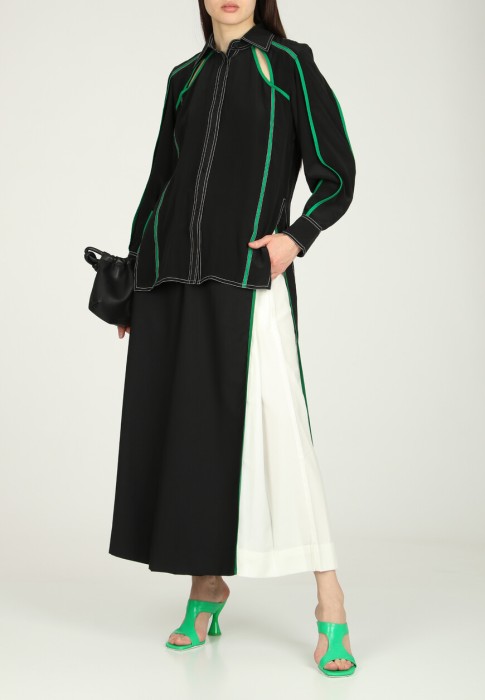 рубашка  от бренда lovebirds вид слева