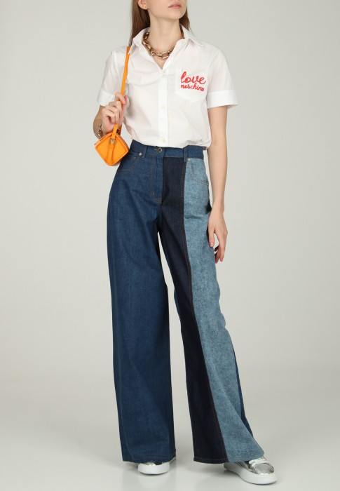 рубашка  из франции вид сбоку