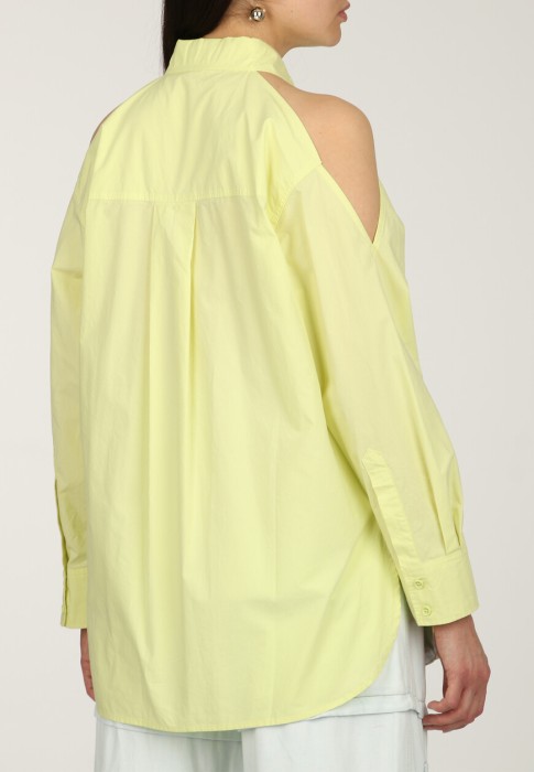 рубашка  из италии вид сбоку