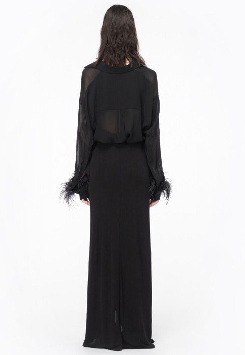 рубашка  из проверенных материалов спереди