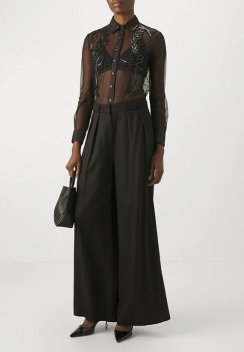 рубашка  от бренда pinko вид слева