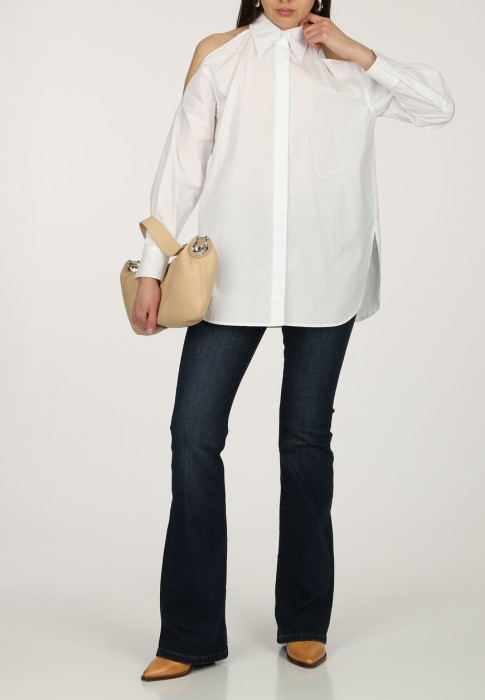 рубашка  из италии вид сбоку