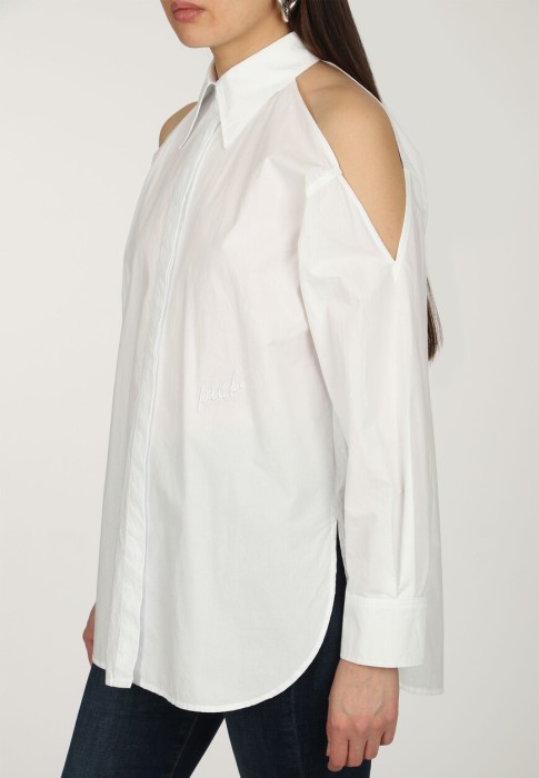 рубашка  универсального стиля с лицевой стороны