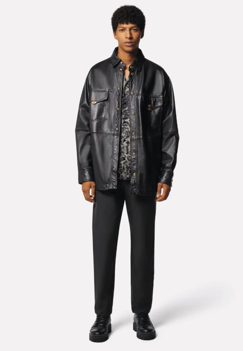 рубашка  из италии вид сбоку