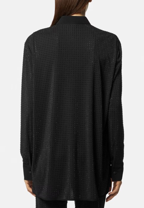 рубашка  из италии вид сбоку