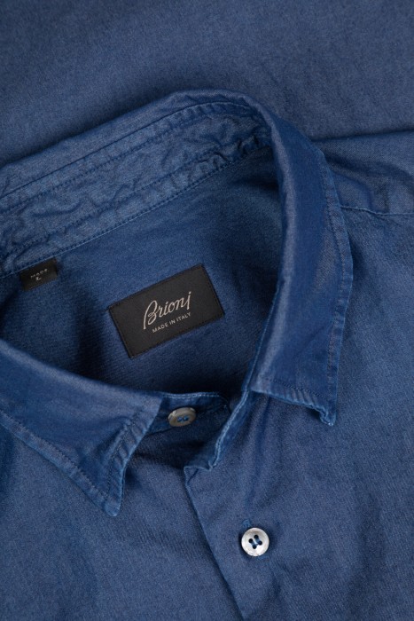 рубашка  из хлопка спереди