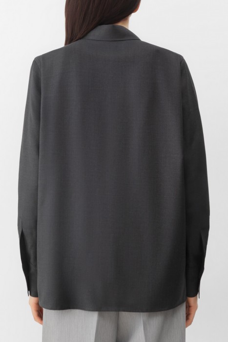 рубашка  от бренда soroka on course вид слева