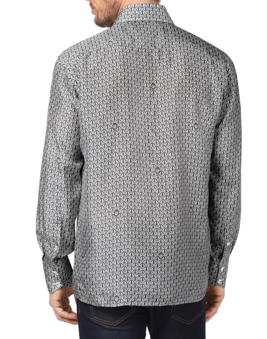 рубашка  из италии вид сбоку