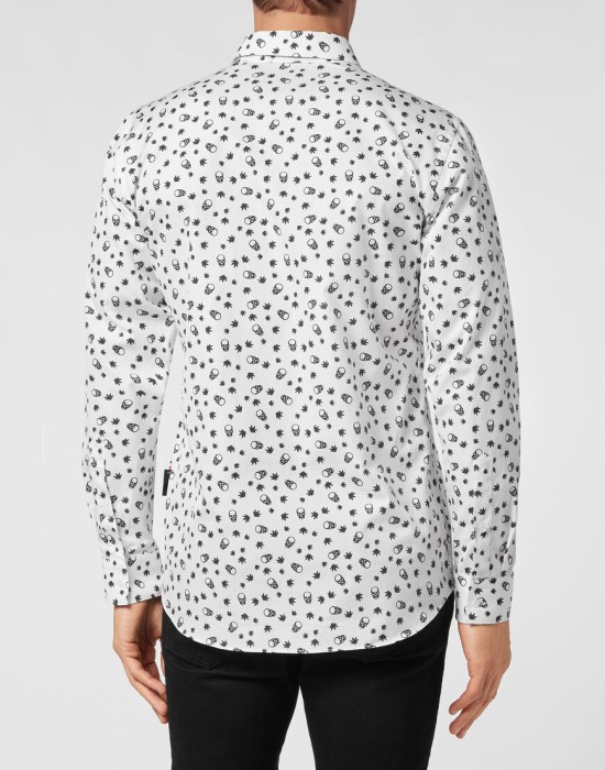 рубашка  из америки вид сбоку