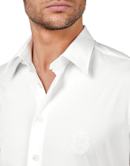 рубашка  из италии вид сбоку