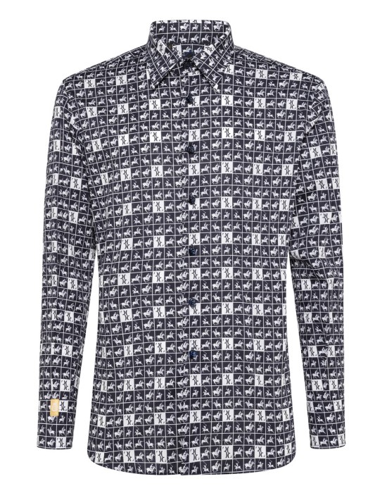 рубашка  от бренда billionaire вид слева