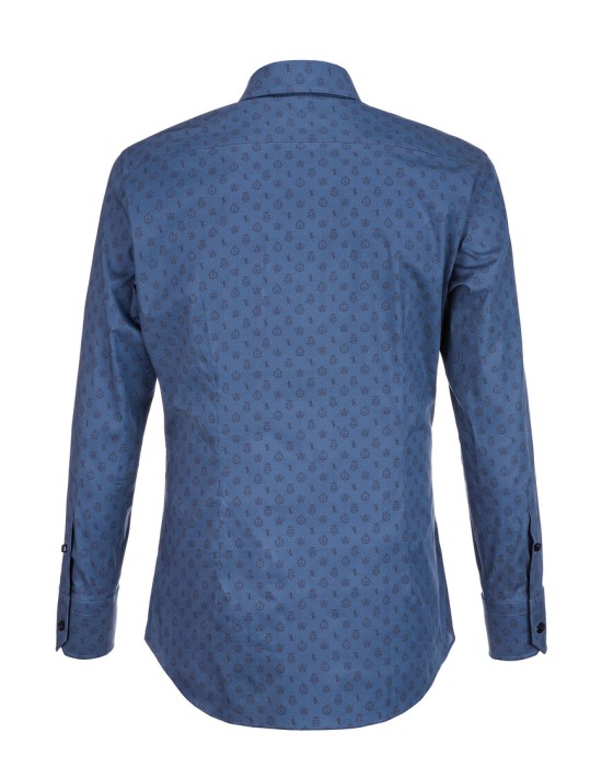 рубашка  из италии вид сбоку