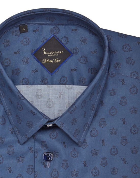 рубашка  универсального стиля с лицевой стороны