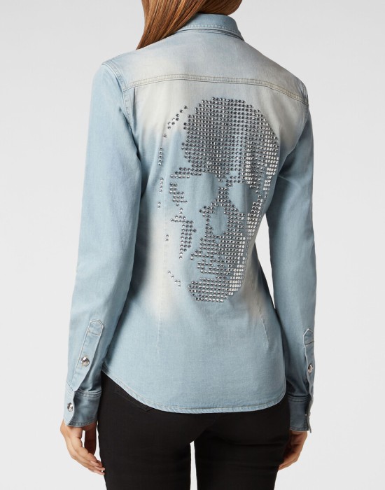 рубашка  из америки вид сбоку