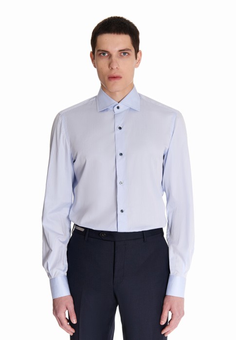 рубашка  из италии вид сбоку