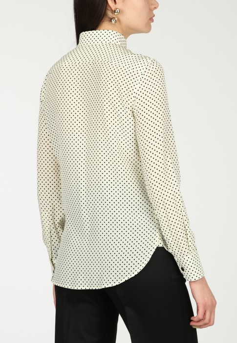 рубашка  из франции вид сбоку