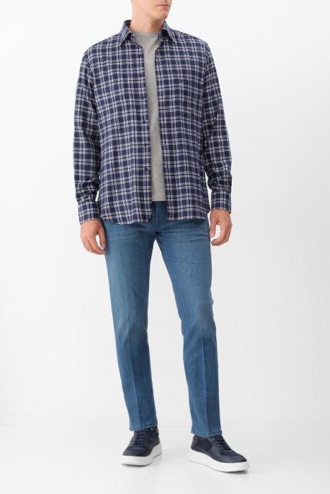 рубашка  из хлопка спереди