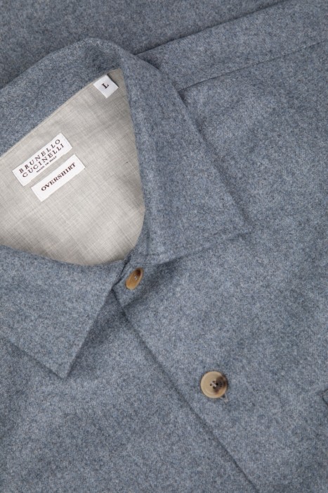 рубашка  из хлопка спереди