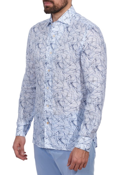 Товар синего цвета с внутренней стороны