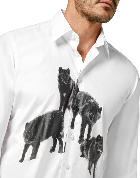 рубашка  из проверенных материалов спереди