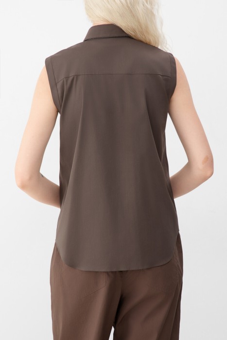 рубашка  от бренда brunello cucinelli вид слева