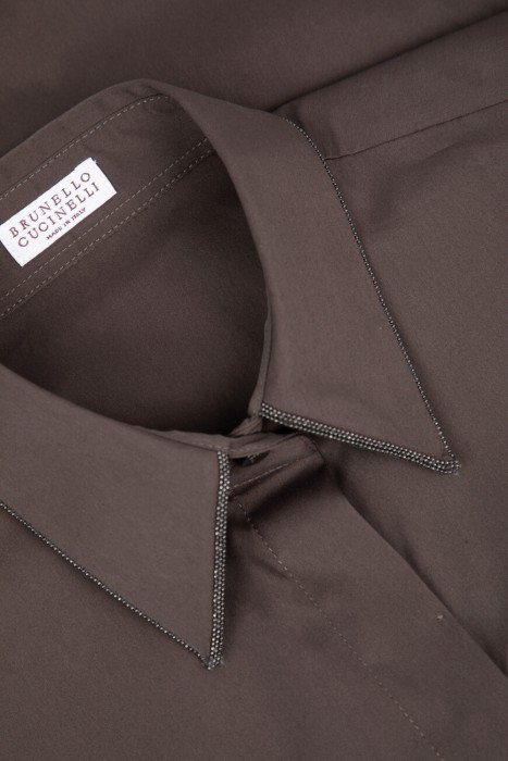 рубашка  из хлопка спереди