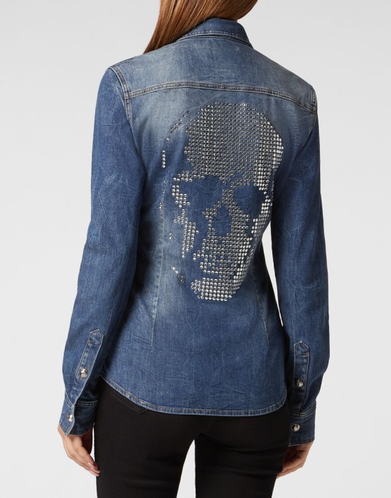 рубашка  из америки вид сбоку