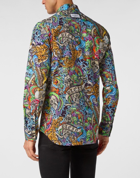 рубашка  из америки вид сбоку