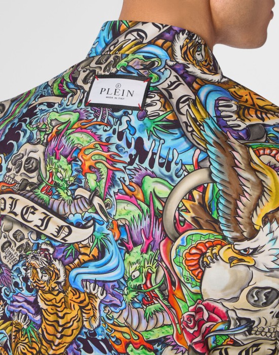 рубашка  из проверенных материалов спереди