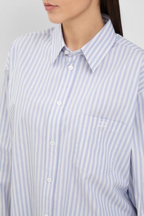 рубашка  из франции вид сбоку