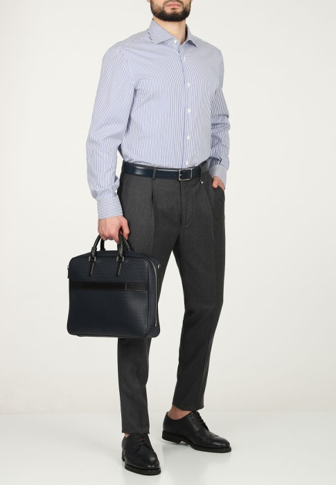 рубашка  из италии вид сбоку