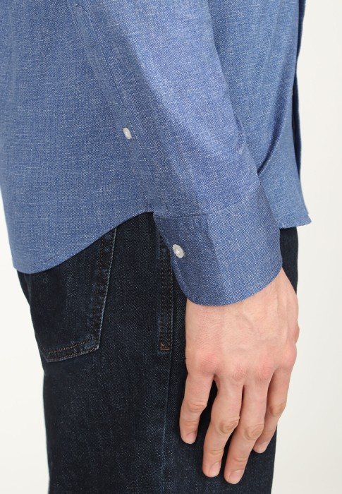 рубашка  универсального стиля с лицевой стороны