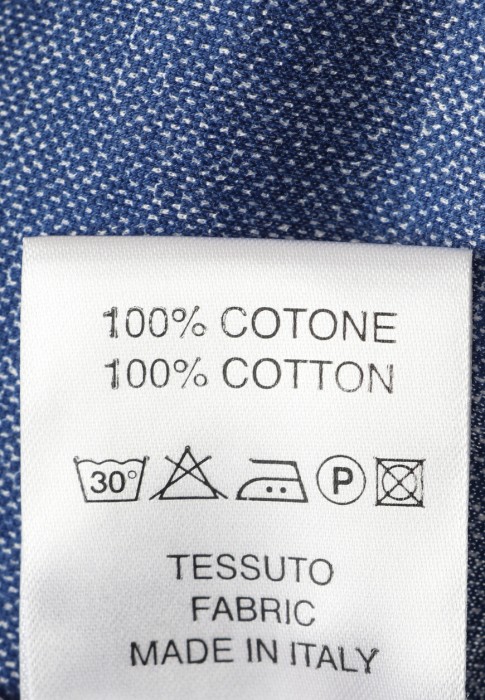 рубашка  для взрослого возраста с изнаночной стороны