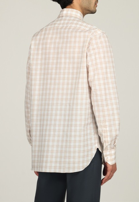 рубашка  из англии вид сбоку