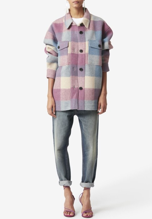 рубашка  от бренда isabel marant etoile вид слева