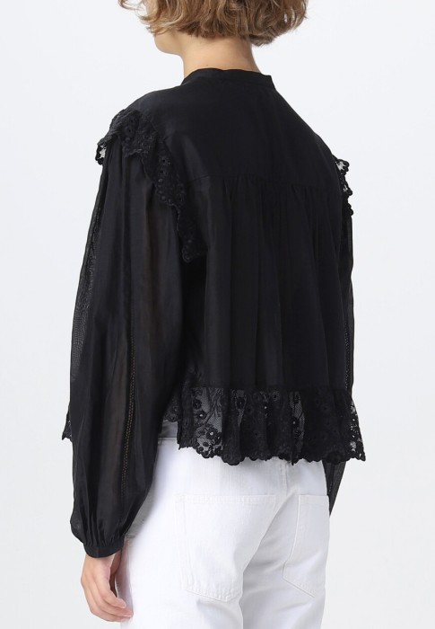 рубашка  из франции вид сбоку