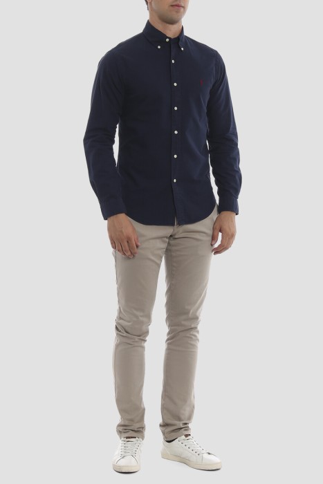 Товар синего цвета с внутренней стороны