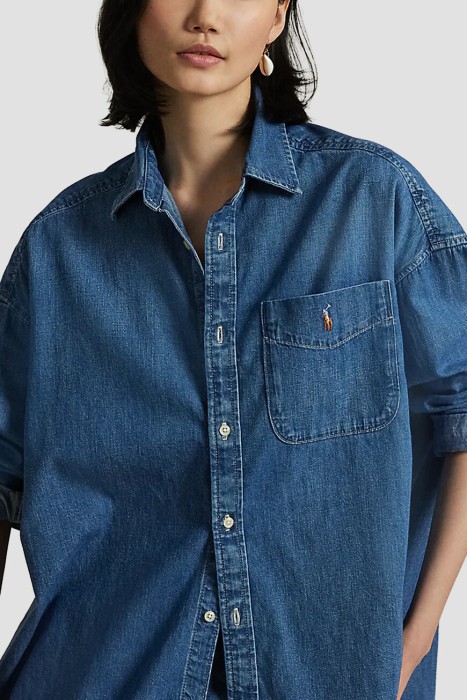 рубашка  из америки вид сбоку