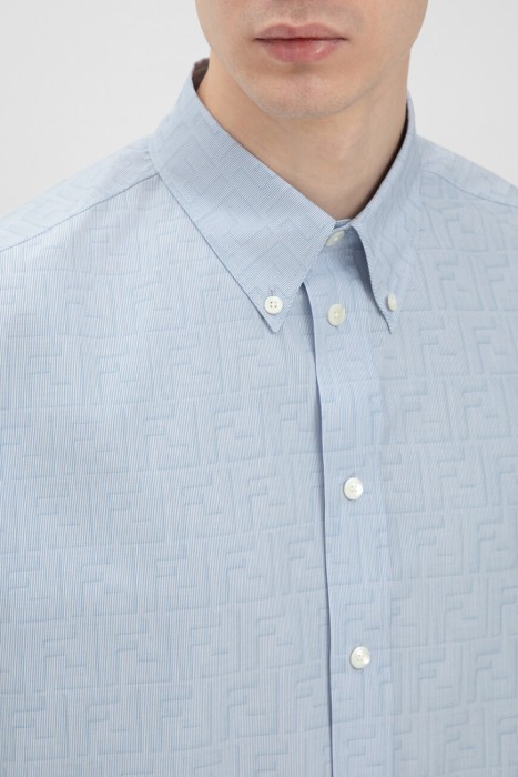 рубашка  из италии вид сбоку