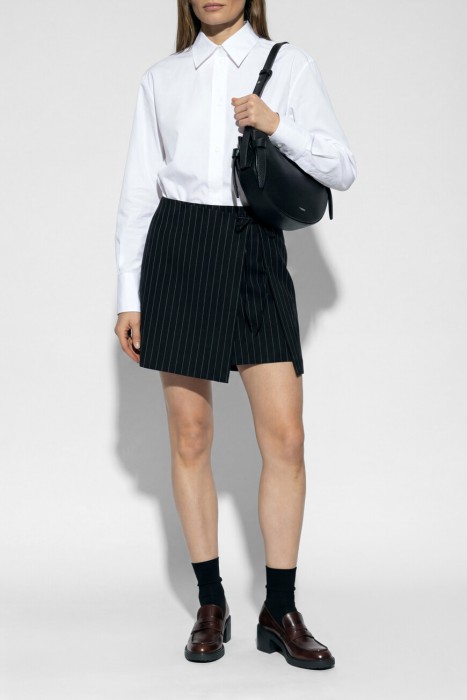 рубашка  из италии вид сбоку