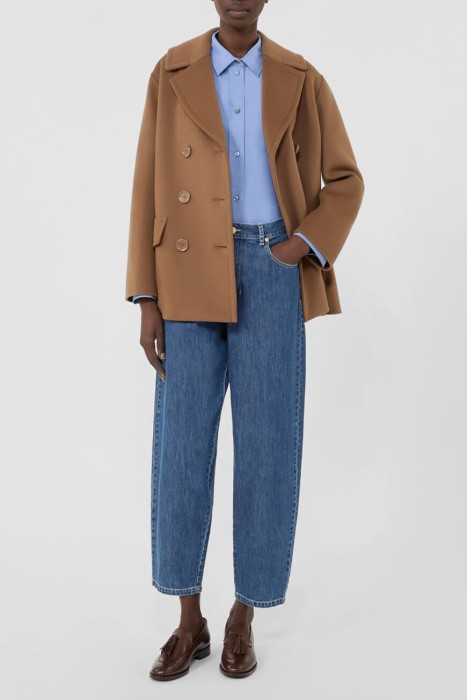 рубашка  из италии вид сбоку