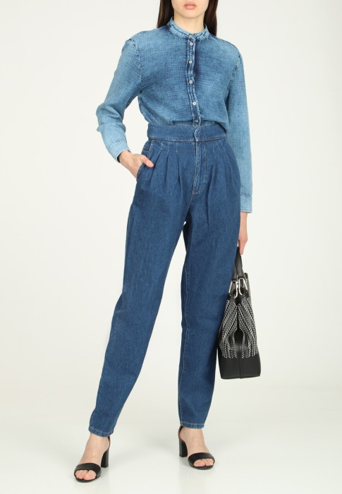 рубашка  от бренда emporio armani вид слева