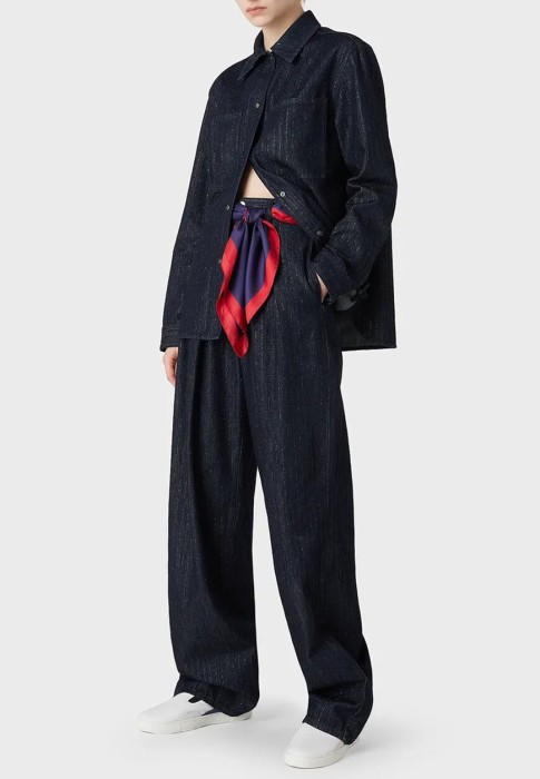 рубашка  от бренда emporio armani вид слева