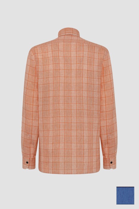 рубашка  от бренда kiton вид слева